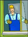 glazer - someone who cuts flat glass to size