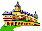 palace - a large and stately mansion