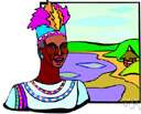 Bechuana - a member of a Bantu people living chiefly in Botswana and western South Africa