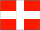 colours - a flag that shows its nationality
