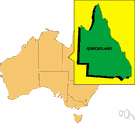 Queensland - a state in northeastern Australia