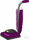 vacuum-clean - clean with a vacuum cleaner