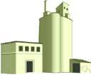 factory - a plant consisting of one or more buildings with facilities for manufacturing