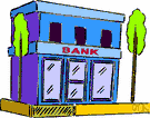 bank - a building in which the business of banking transacted