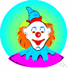 whiteface - a clown whose face is covered with white make-up