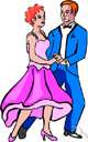 waltz - a ballroom dance in triple time with a strong accent on the first beat