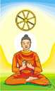 Mahayana - a major school of Buddhism teaching social concern and universal salvation
