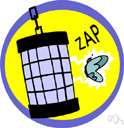 zapper - an electrical device that can injure or kill by means of electric currents