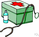 medical aid - professional treatment for illness or injury