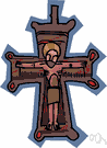crucifix - representation of the cross on which Jesus died