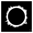 eclipse - one celestial body obscures another