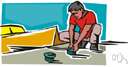 berth - secure in or as if in a berth or dock