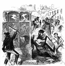 looting - plundering during riots or in wartime