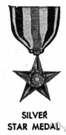 Silver Star - a United States military decoration for gallantry in action