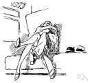 salaciousness - the trait of behaving in an obscene manner