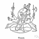 Ganesh - Hindu god of wisdom or prophecy