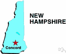 concord - capital of the state of New Hampshire