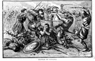 battle of Cunaxa - battle in 401 BC when the Artaxerxes II defeated his younger brother who tried to usurp the throne
