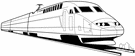 bullet train - a high-speed passenger train