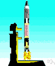 launch pad - a platform from which rockets or space craft are launched