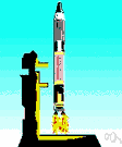 launching pad - a platform from which rockets or space craft are launched