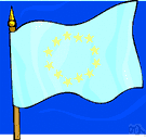 European Union - an international organization of European countries formed after World War II to reduce trade barriers and increase cooperation among its members