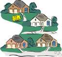 subdivision - an area composed of subdivided lots