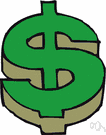 dollar mark - a symbol of commercialism or greed