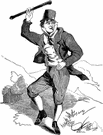 shillalah - a cudgel made of hardwood (usually oak or blackthorn)