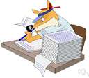 abstracter - one who makes abstracts or summarizes information