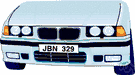 registration number - the number on the license plate that identifies the car that bears it