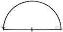 arc - a continuous portion of a circle