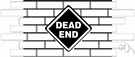 dead end - a passage with access only at one end