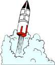 antiballistic missile - a defensive missile designed to shoot down incoming intercontinental ballistic missiles