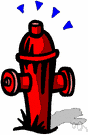 plug - an upright hydrant for drawing water to use in fighting a fire