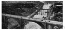 Harlem River - a channel separating Manhattan from the Bronx
