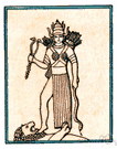 Ishtar - Babylonian and Assyrian goddess of love and fertility and war