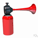 air horn - a pneumatic horn