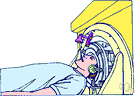 CAT scan - an image produced by scanning