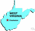 capital of West Virginia - state capital of West Virginia in the central part of the state on the Kanawha river