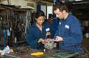 automobile mechanic - someone whose occupation is repairing and maintaining automobiles