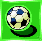 soccer ball - an inflated ball used in playing soccer