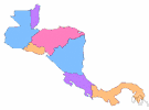Central America - the isthmus joining North America and South America