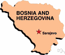Republic of Bosnia and Herzegovina - a mountainous republic of south-central Europe
