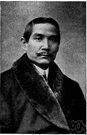 Sun Yixian - Chinese statesman who organized the Kuomintang and led the revolution that overthrew the Manchu dynasty in 1911 and 1912 (1866-1925)