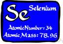 selenium - a toxic nonmetallic element related to sulfur and tellurium