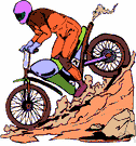 downhill - the downward slope of a hill