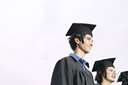 grad - a person who has received a degree from a school (high school or college or university)