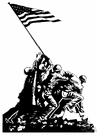 Iwo - a bloody and prolonged operation on the island of Iwo Jima in which American marines landed and defeated Japanese defenders (February and March 1945)