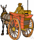 horse cart - heavy cart